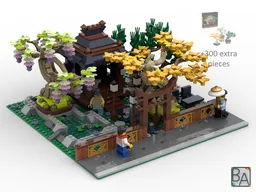 Tea Garden - Modification of Set 10373
