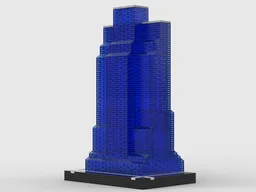 Citigroup Centre Chicago at 1/650th Scale