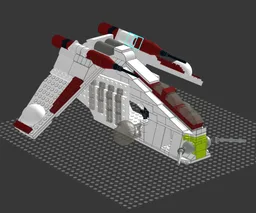 Midi/Playscale Republic Gunship