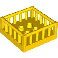 Duplo Play Pen, 4 x 4 / Yellow