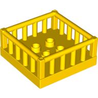 Lego Duplo Play Pen, 4 x 4 / Yellow