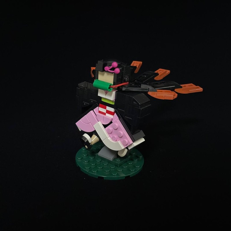 Lego baby Nezuko Kamado of Demon Slayer: Kimetsu no Yaiba