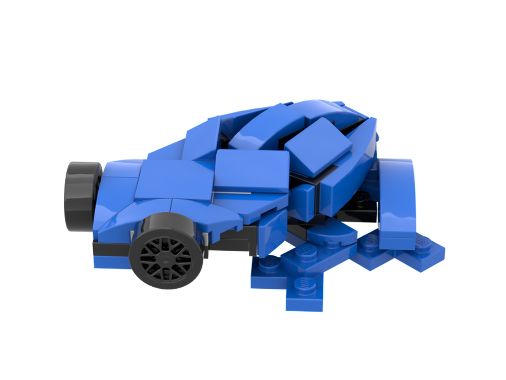 Lego Blue Poison Dart Frog