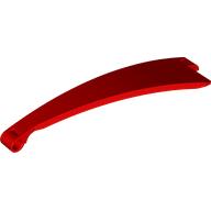 Lego Technic Panel Curved 3 x 13 x 2 Tapered, Left #52 / Red