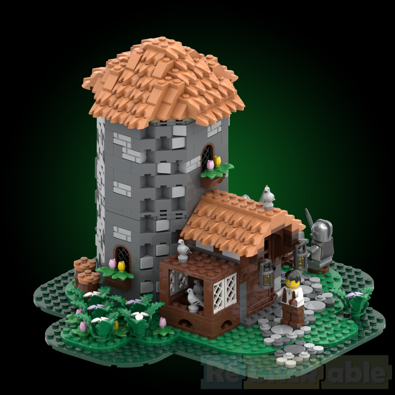 Lego Pigeon keeper's house