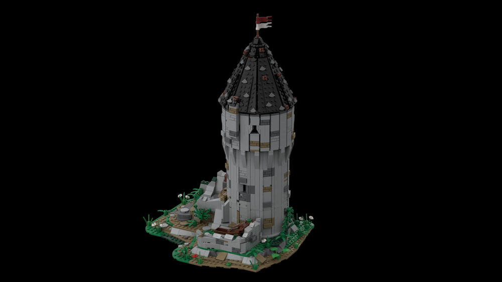 Lego Medieval Round tower