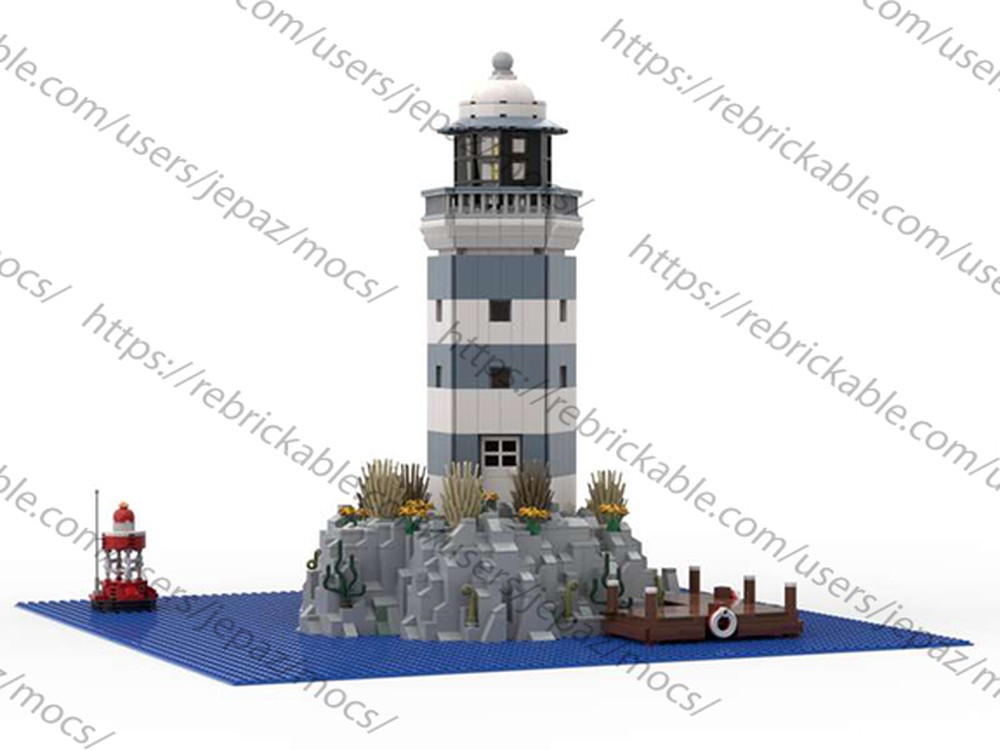 Lego Rocky Lighthouse