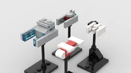 1:1455 Small Utility Ships: AT-Hauler, TUG-314, Coruscant Fireship, Clone Impound Vessel