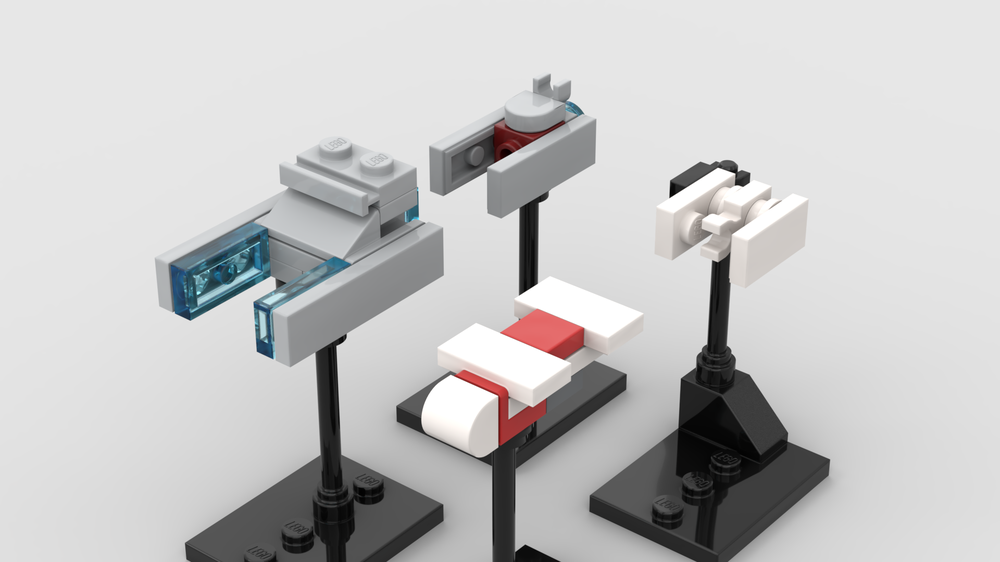 Lego 1:1455 Small Utility Ships: AT-Hauler, TUG-314, Coruscant Fireship, Clone Impound Vessel