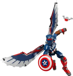 New Captain America Construction Figure