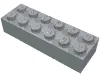 Brick 2 x 6 / Light Bluish Gray
