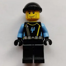 Aquaraider Diver with Black Hat