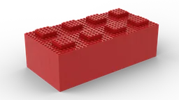 2x4 Brick made of only 2x4 Bricks