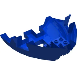 Boat Hull Section, Small Bow 12 x 12 x 5 1/3 / White