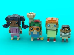 Disrespectoids Brickheadz Set 3