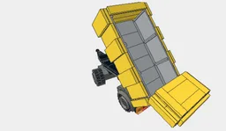 Kipper_Turntable for Dump Truck ( only Kipper_Turntable)
