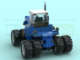 4WD Articulated Tractor
