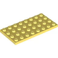 Plate 4 x 8 / Bright Light Yellow