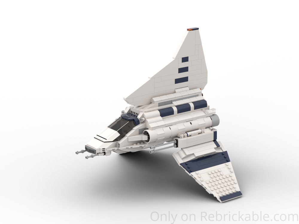 Lego Mu-class transport shuttle