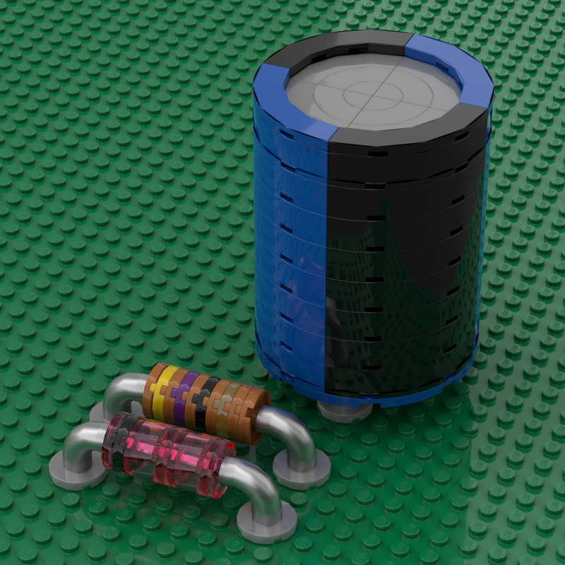 Lego Electrolytic Capacitor