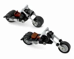 The bikers bike