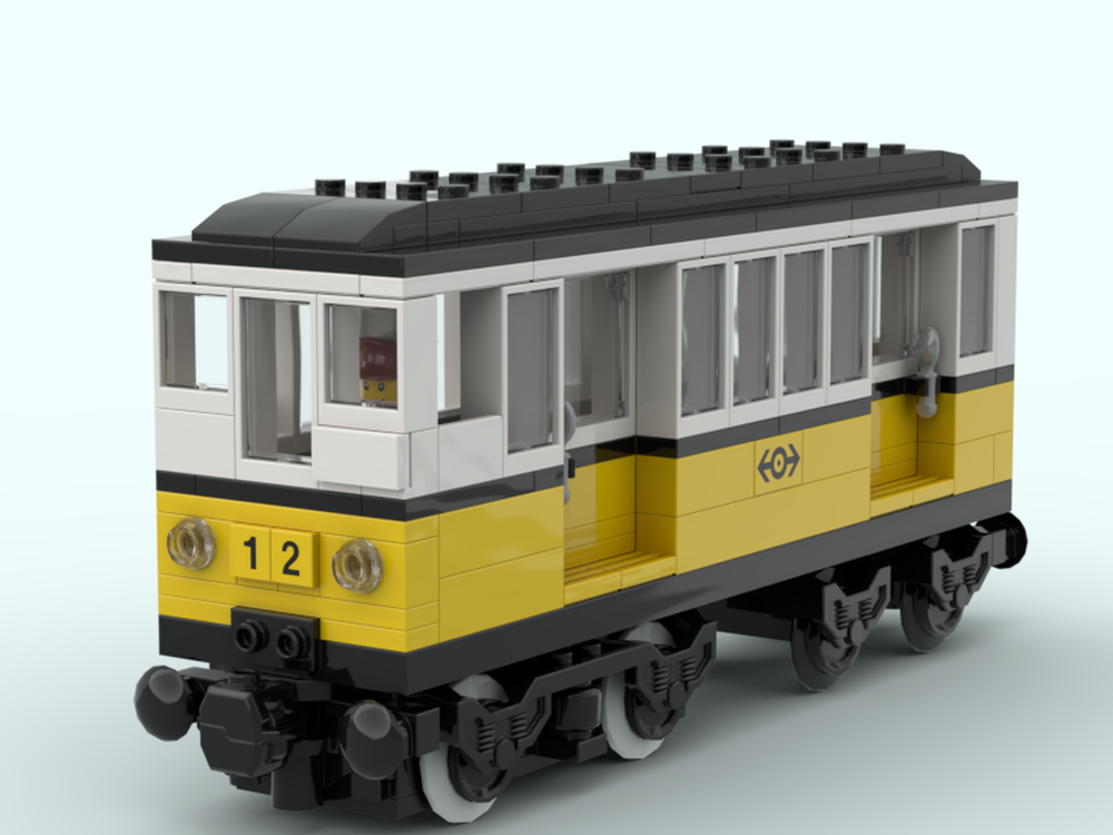 Lego Vintage Elevated "Berliner Hochbahn" Train Motorcar