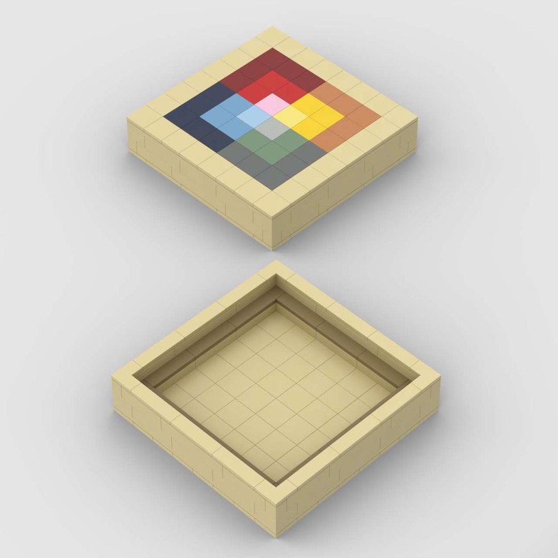 Lego Grimm's Blocks Box Both side(Deck or Cover)
