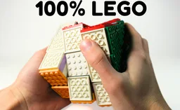 100% lego rubiks cube