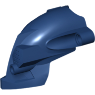 Lego Large Figure Mask Kaukau Nuva (Adaptive Armour Style) / Dark Blue