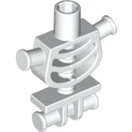 Torso - Skeleton Thick Shoulder Pins / White