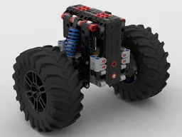 REAR AXLE FOR OFFROAD TRUCKS
