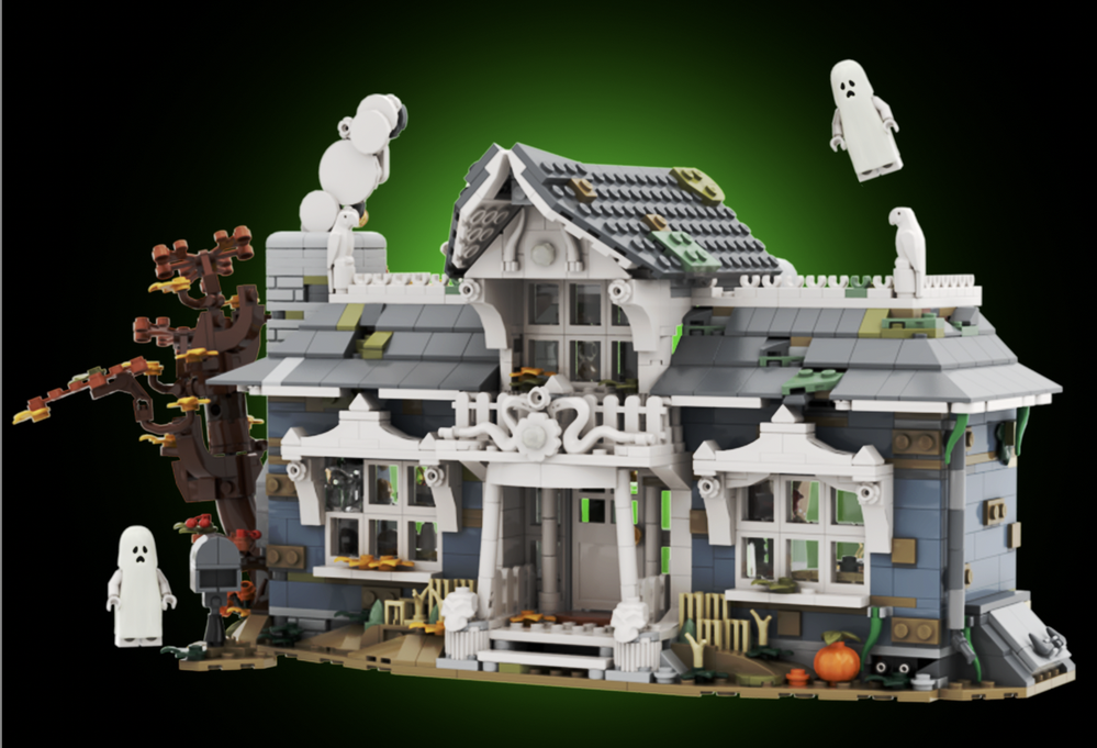 Lego Autumn Village: Haunted House
