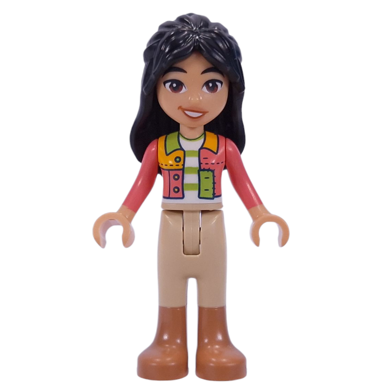 Lego Liann - Coral Jacket, Tan Pants