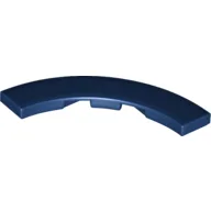 Tile 4 x 4 Curved, Macaroni / Dark Blue