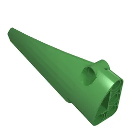 Technic Panel Fairing #6 Long Smooth, Side B / Bright Green