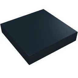 Tile 2 x 2 without Groove / Black