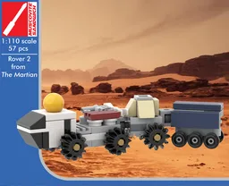 Mark Watney's rover from The Martian [1:110 scale]