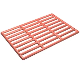 Bar 9 x 13 Grille / Salmon