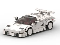 1989 Lamborghini Countach - 8 stud wide