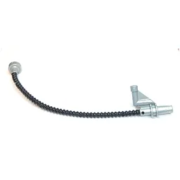 Duplo Hose with Pearl Light Gray Nozzle and Stud Holder / Black