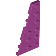 Wedge Plate 6 x 3 Left / Magenta