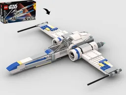 Rebel Z-95 Headhunter Starfighter - Alternate Build of 75399 Rebel U Wing