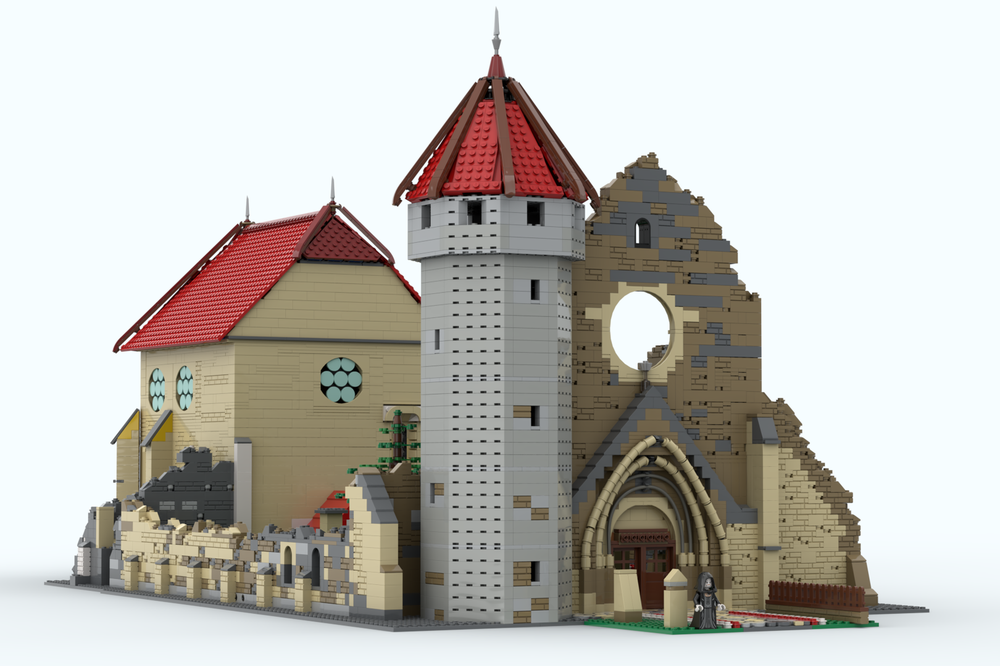 Lego The ruin of Carta Monastery - Romania Cârța Monastery (Romanian: [ˈkɨrtsa])