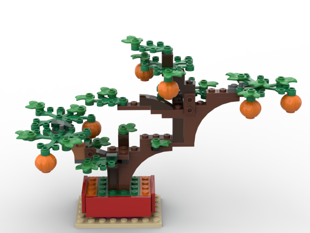 Lego Mandarin Bonsai