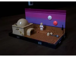 Binary Sunset Diorama