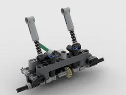 Compact Front Axle