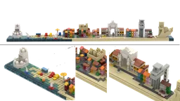 Lisbon City Skyline
