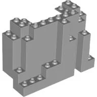 Rock Panel Rectangular 4 x 10 x 6 / Light Bluish Gray