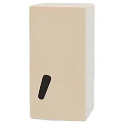 Tile Special 1 x 2 x 5/6 with Stud Hole in End with ',' Print