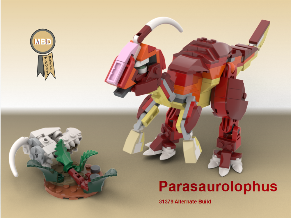 Lego Parasaurolophus, 31379 alternate build